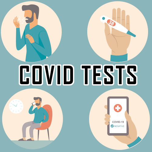Coronavirus COVID-19 rapid lateral flow tests 